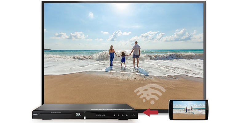 杰科(GIEC)BDP-G4308 4K蓝光播放机7.1声道 高清家用3D蓝光DVD影碟机