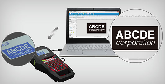 Epson LW-Z700 工业级手持式标签打印机